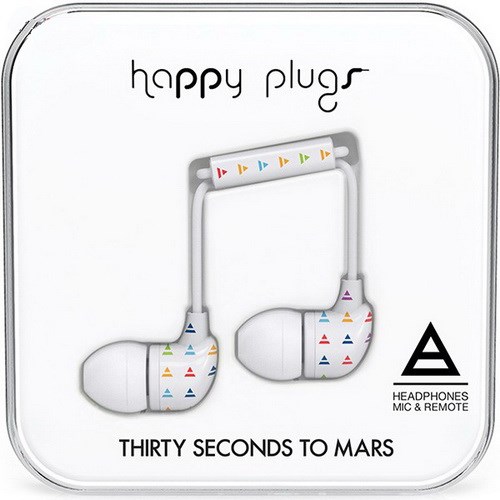 هدست و هدفون   Happy Plugs Thirty Seconds To Mars118515